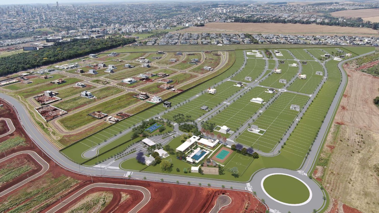 Vista aérea Terras Alpha 3 em parceria com Alphaville Urbanismo